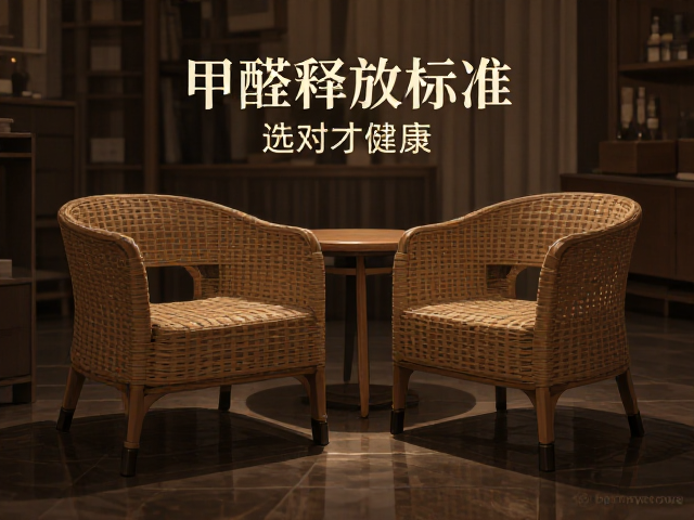 现代简约藤编家具甲醛释放标准，选对才健康