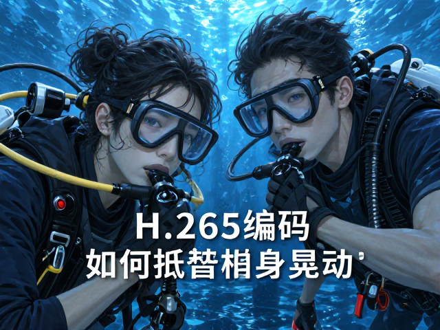 H.265编码,算法裁切,潜水拍摄如何抵消机身晃动?