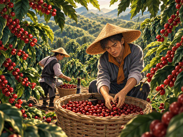 海南咖啡产区的地理基底与采摘窗口