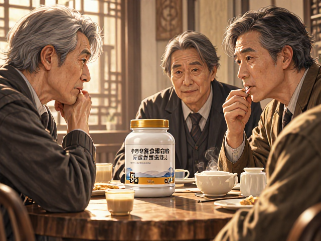 中老年复合蛋白粉怎么选？原味款营养好吸收，认准这几点不踩坑