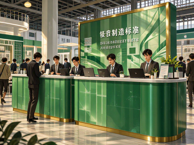 模块化前台迎宾布饰，绿色制造标准打造高流量展厅