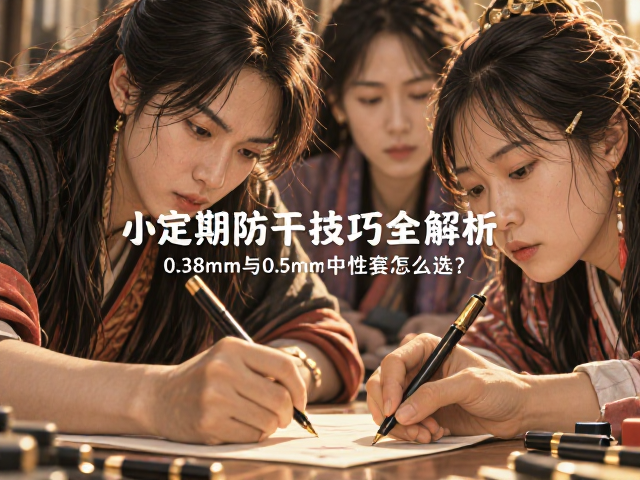 0.38mm与0.5mm中性笔怎么选?定期书写防干技巧全解析