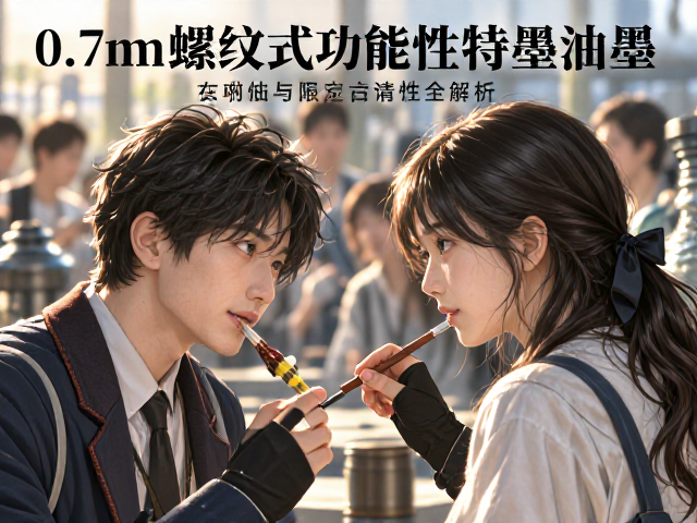 0.7mm螺纹式功能性特种油墨,高粘附与环保特性全解析