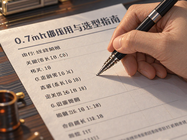 0.7mm按压弹簧在票据填写中的机械式应用与选型指南
