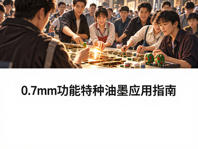 0.7mm功能性特种油墨应用指南，高流量行业案例解析