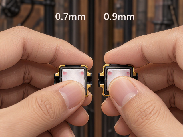 0.7mm与0.9mm轴体对比,按压手感实测,哪种更跟手?