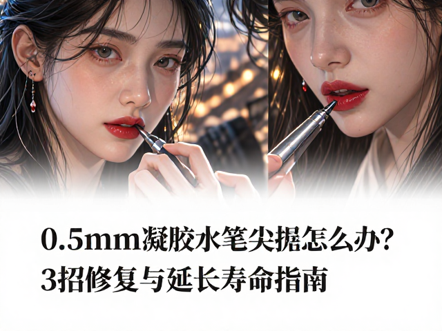 0.5mm凝胶墨水笔尖磨损怎么办？3招修复与延长寿命指南