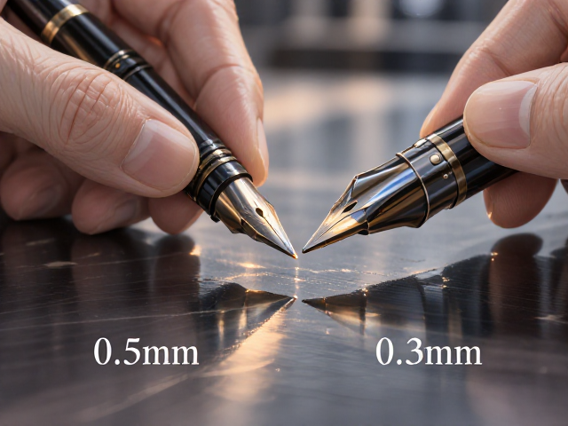 0.5mm与0.3mm笔尖耐磨性实测，哪种更耐用？