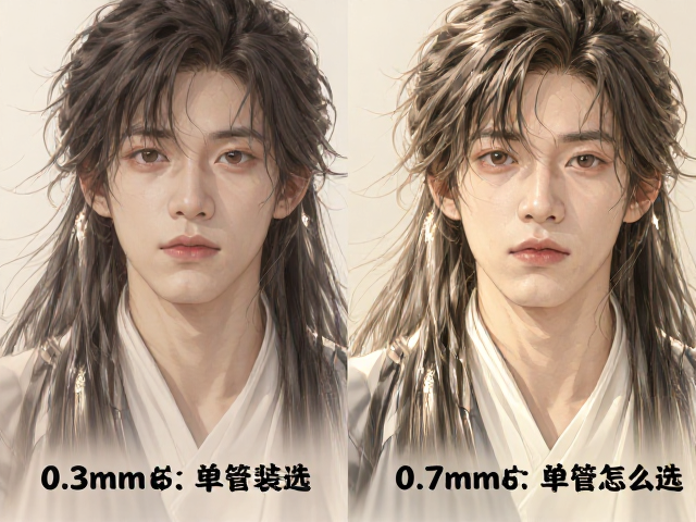 0.3mm与0.7mm单管装怎么选?深度对比评测与选购指南