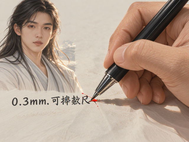 0.3mm可擦除笔怎么选?根据笔杆直径定尺寸,告别写错烦恼
