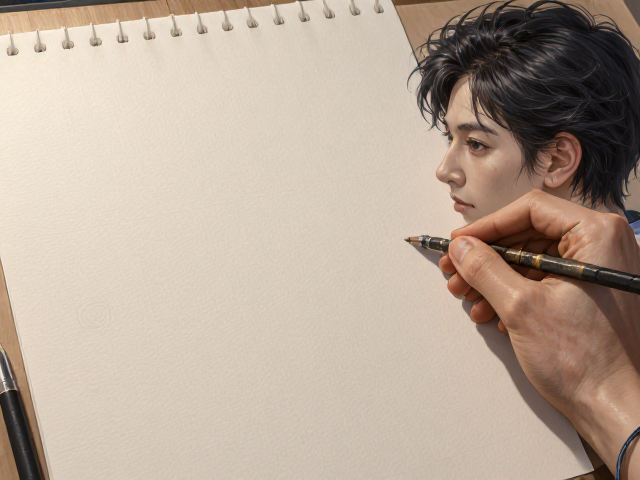 0.3mm素描纸高抗压性测评,选对画纸不折痕,作品更平整