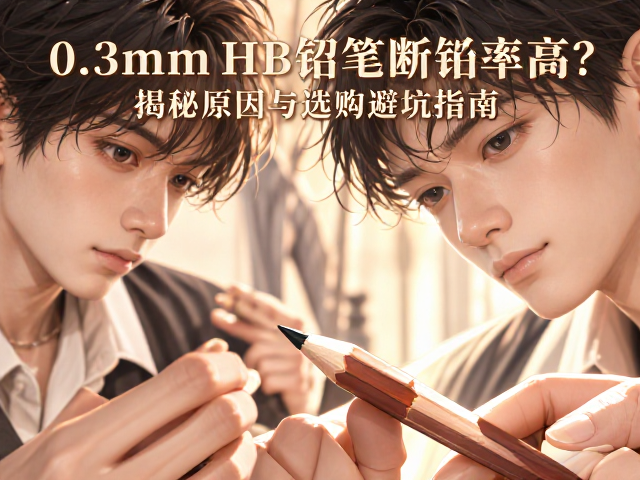 0.3mm HB铅笔断铅率高？揭秘原因与选购避坑指南