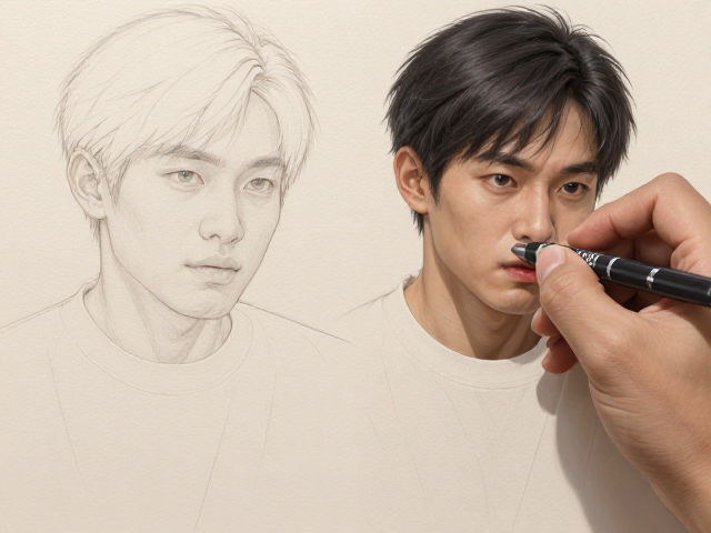 三菱Uni 0.5mm与0.3mm素描笔对比，哪个更适合绘画？