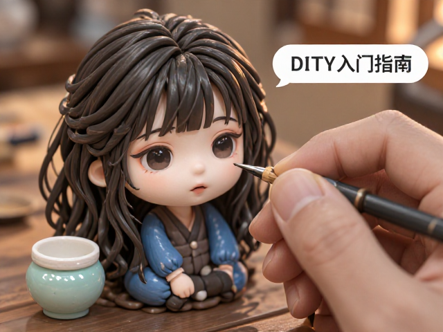0.3mm高纯度粘土盲盒系列,微缩手办DIY入门指南
