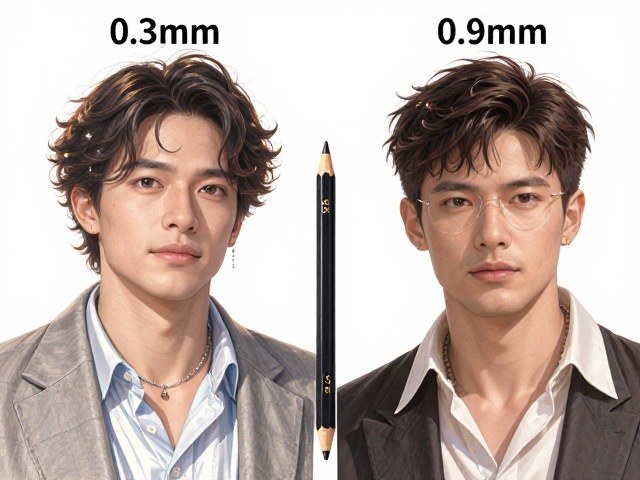 0.3mm与0.9mm铅笔对比，4B铅笔怎么选？