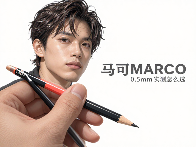 马可MARCO 0.5mm铅笔怎么选?高显色度实测解析
