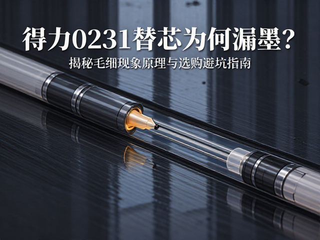 得力0231替芯为何漏墨?揭秘毛细现象原理与选购避坑指南