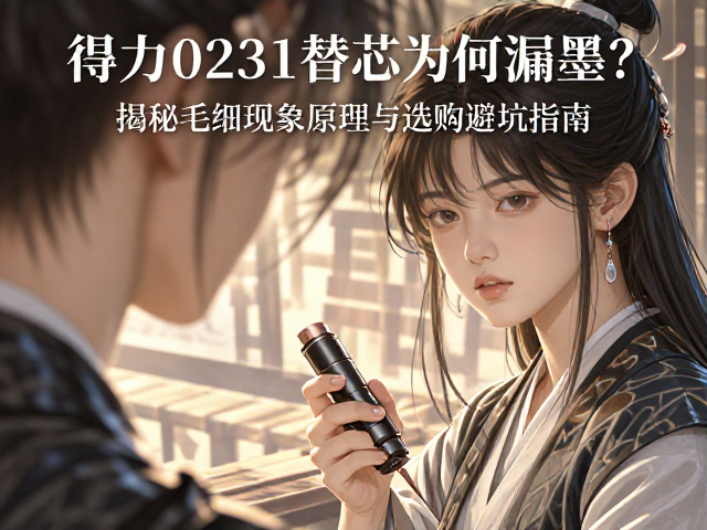 得力0231替芯为何漏墨?揭秘毛细现象原理与选购避坑指南