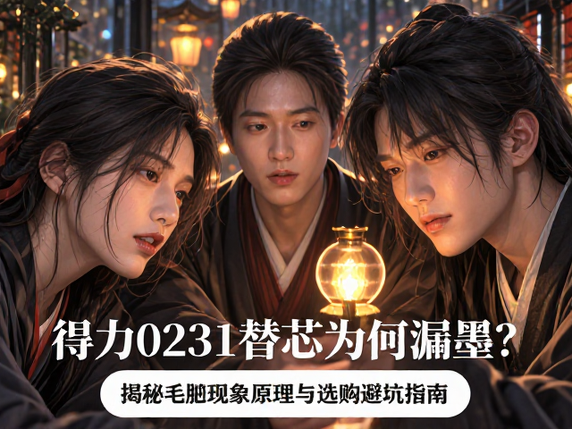 得力0231替芯为何漏墨?揭秘毛细现象原理与选购避坑指南