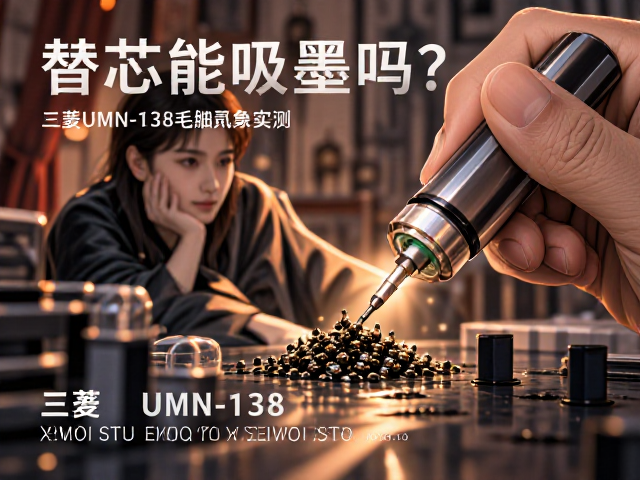 替芯能吸墨吗?三菱UMN-138毛细现象实测,替换指南来了