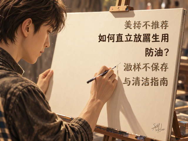 美术创作干货,画板如何直立放置防油?油性颜料保存与清洁指南
