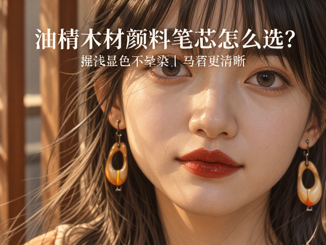 油性木材颜料笔芯怎么选?高显色不晕染,标记更清晰