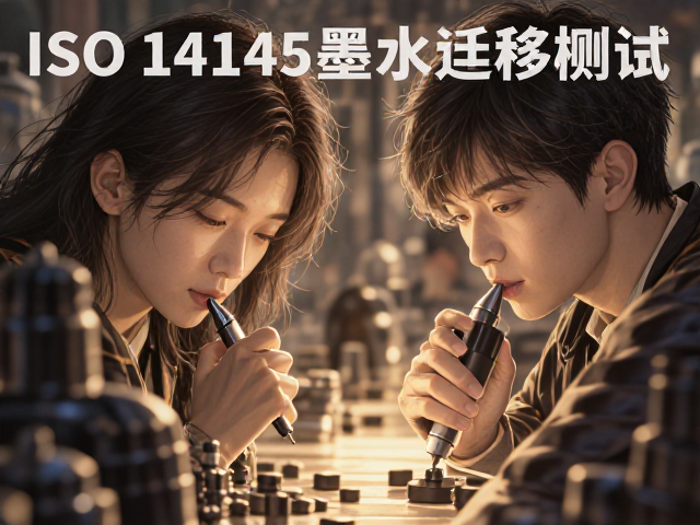 ISO 14145墨水迁移测试,油性子弹头笔芯合规指南