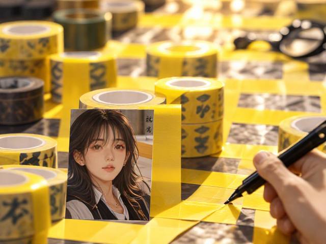 高亮胶带手账装饰，黄色系胶带怎么选？2024流行趋势与DIY教程