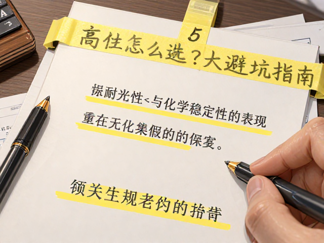 办公文档高亮标记，黄色高亮胶带怎么选？5大避坑指南