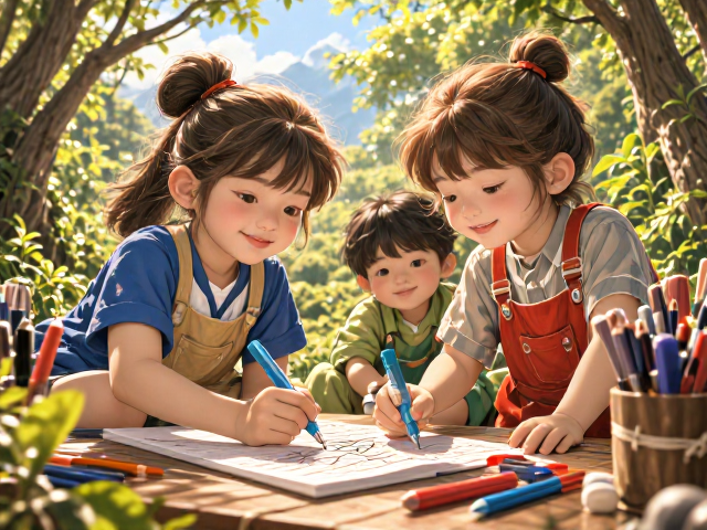 儿童绘画笔水囊替芯,携带轻便,随时随地快乐涂鸦