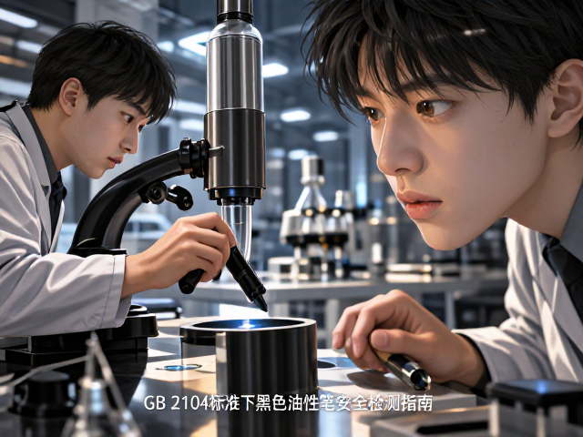 GB 2104标准下黑色油性笔安全检测指南，文具安全全解析