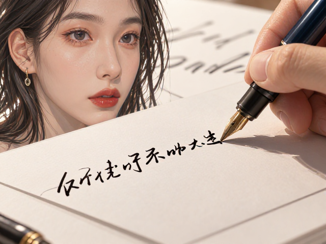细字钢笔推荐，出墨流畅不洇墨，双珠导油芯书写体验大升级