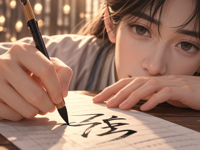 细字类毛笔笔触怎么写?日常书写练字技巧分享
