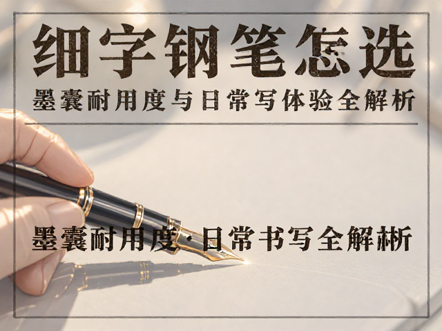 细字钢笔怎么选？墨囊耐用度与日常书写体验全解析