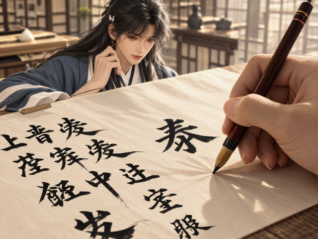 细字书法怎么写?墨色浓淡控制技巧,助力书法普及