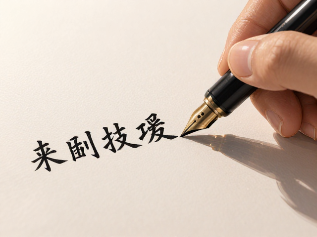 细字怎么写才好看？粗细变化自然的黑色墨水书写技巧