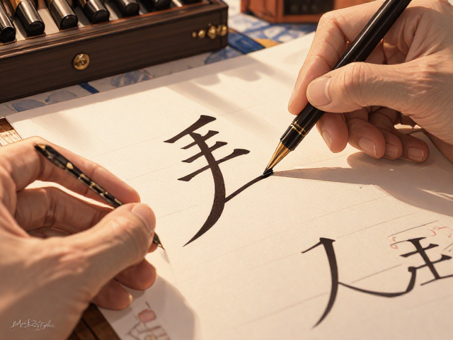 细字怎么写?基础笔画练习,导油芯笔尖技巧,轻松练出好字
