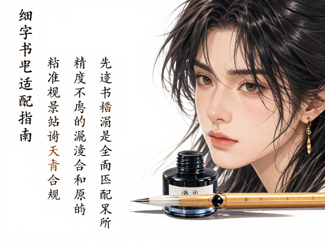 细字彩色墨水笔杆专用适配指南，精准书写不漏墨
