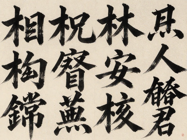 书法字体结构解析，细字洇墨下的字形把握与书写技巧