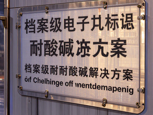档案级电子元件标记，高耐酸碱标识解决方案