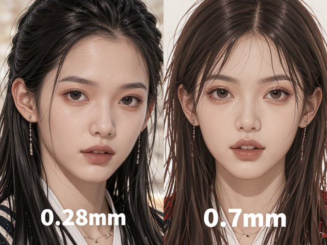 0.28mm与0.7mm怎么选?墨色饱满均匀,教你挑对笔尖