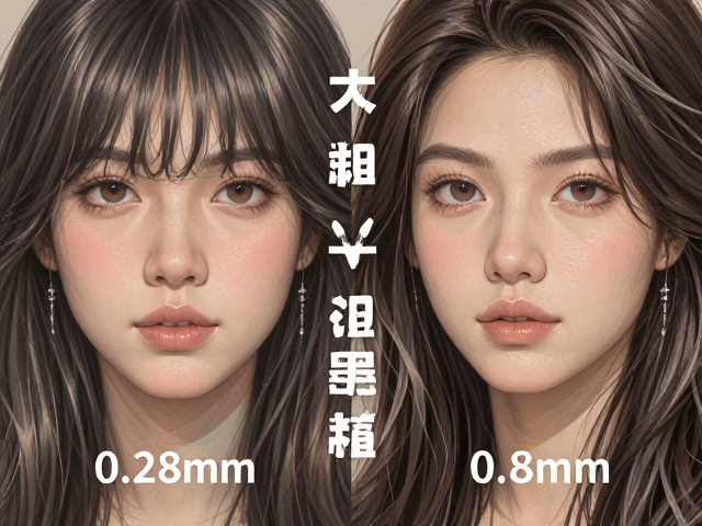 0.28mm与0.8mm笔尖对比，为何粗尖出墨不畅？解析粗细差异与书写体验
