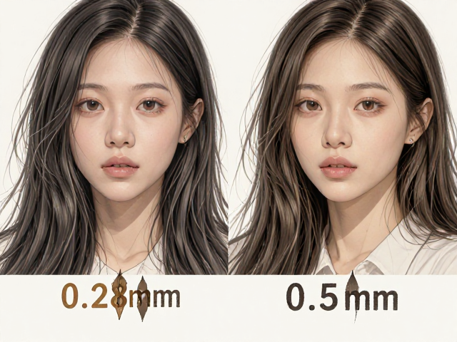 0.28mm与0.5mm怎么选?笔尖粗细对比断墨控制与考试建议