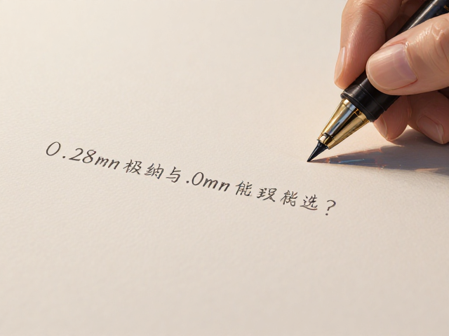 0.28mm极细与1.0mm粗笔头，多功能笔怎么选？
