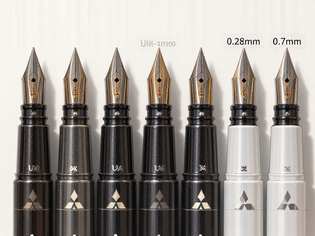 三菱UM-100笔尖多厚?0.28mm/0.5mm/0.7mm办公选哪款?