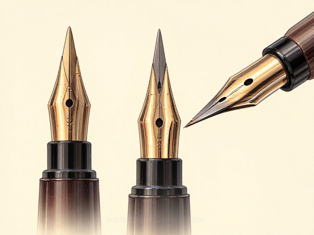 针管书法笔推荐,分叉笔头设计,笔尖柔软控墨稳,写出国风韵味