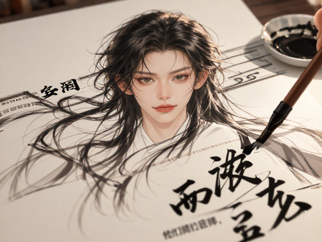中性胶墨用于书法创作如何调配浓度？详解配比与技巧