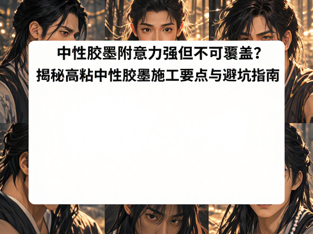 中性胶墨附着力强但不可覆盖？揭秘高粘中性胶墨施工要点与避坑指南