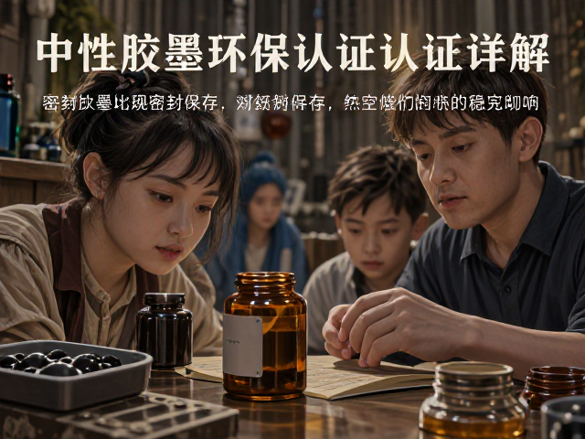 中性胶墨环保认证详解，如何密封保存以确保持久稳定