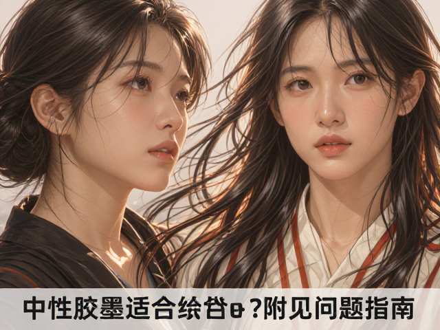 中性胶墨适合纸本绘画吗?流动感极强,附选购指南